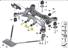 Laden Sie das Bild in den Galerie-Viewer, Differential Aluminium Lager-Set BMW E8x &amp; E9x